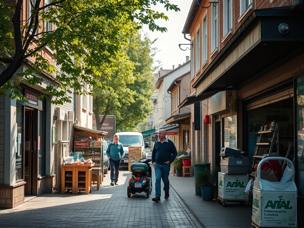 Ilustracja symbolizująca złożenie deklaracji podatkowej PIT przed upływem terminu, z elementami Działdowa w tle.